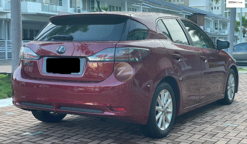 
								2012 Lexus CT200h 1.8 (A) HYBRID full									