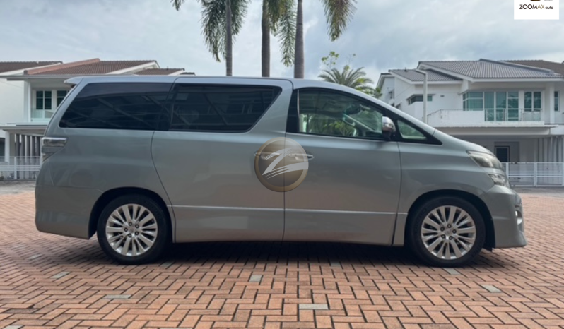 
								2012 Toyota Vellfire 2.4 (A) Z G-EDITION FACELIFT full									