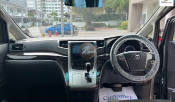 
									2012 Toyota Vellfire 2.4 (A) Z G-EDITION FACELIFT full								